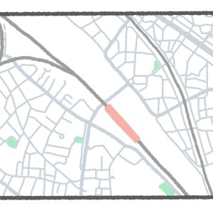 【東京地図クイズ】ここは何駅？ 線路脇の空白地帯がポイントな山手線の駅