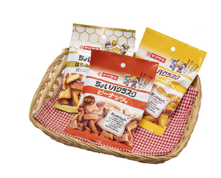 ちょいパクラスク108円はランチパックの耳で作ったおやつだ。