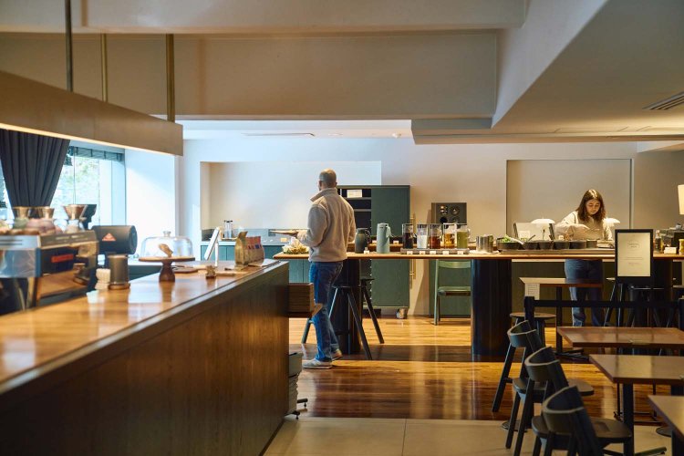 バリスタのスペシャルティコーヒーも評判。