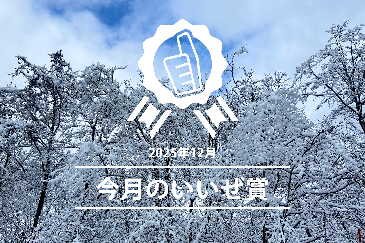 今月のいいぜ賞12月