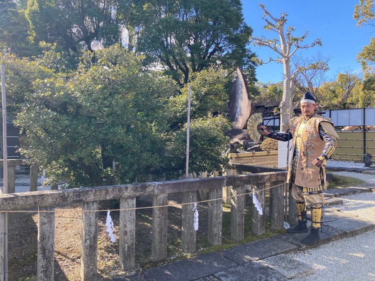 秀吉お手植えの柊。