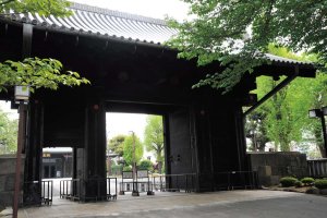 寛永寺旧本坊表門