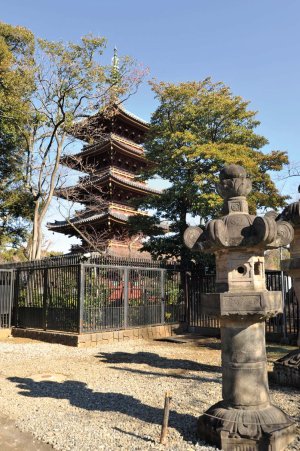 旧寛永寺五重塔