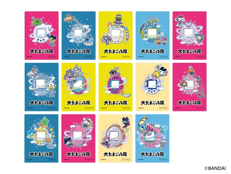 来場者にランダムでプレゼントされるアクリルカード（※画像はイメージ）。