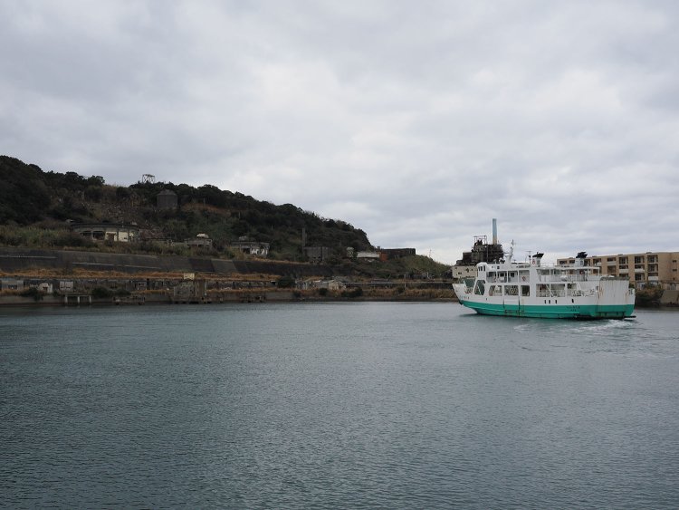 【長崎県池島探訪記】時化を避けてもうひとつの軍艦島へ