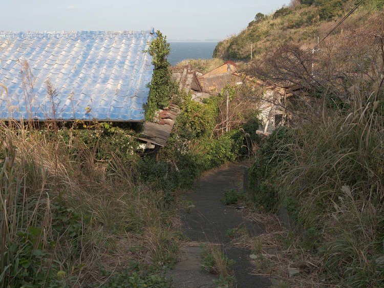 五島灘が望める歓楽街であった。