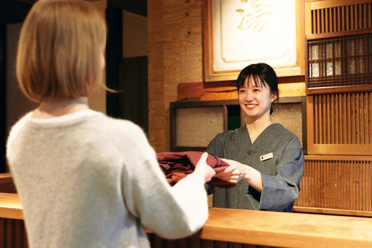 スタッフの気持ちのいい接客も魅力。