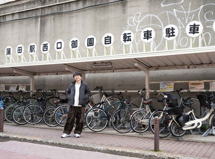 自転車がめっちゃある風景すごく好きなんですよ