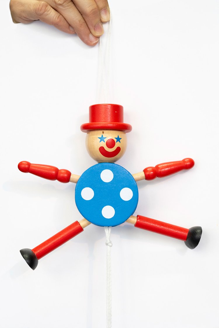 吊り人形 ピエロ600円。