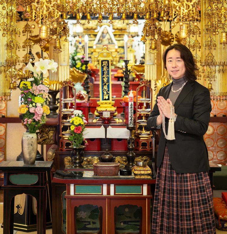 「中道」を実践する市川の古刹・安国院。CG研究者・アーティストの住職・中山雅紀さんに会いに行く