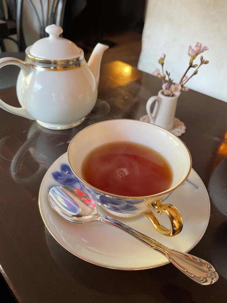 『武蔵野珈琲店』にて。