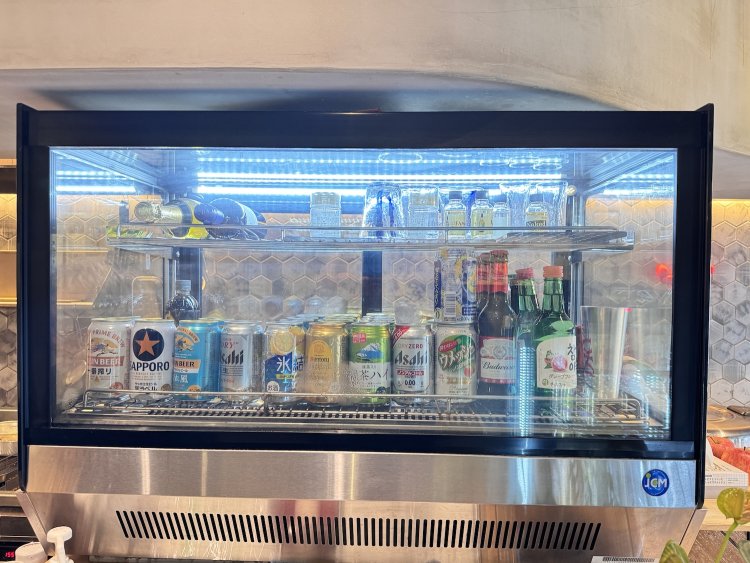 酒類も充実しています。