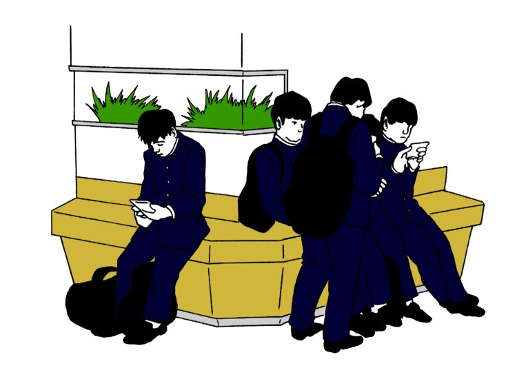 こちらも木のぬくもりが感じられるベンチ。『ファミリーマート 北千住北地下店』向かいあたりにある。