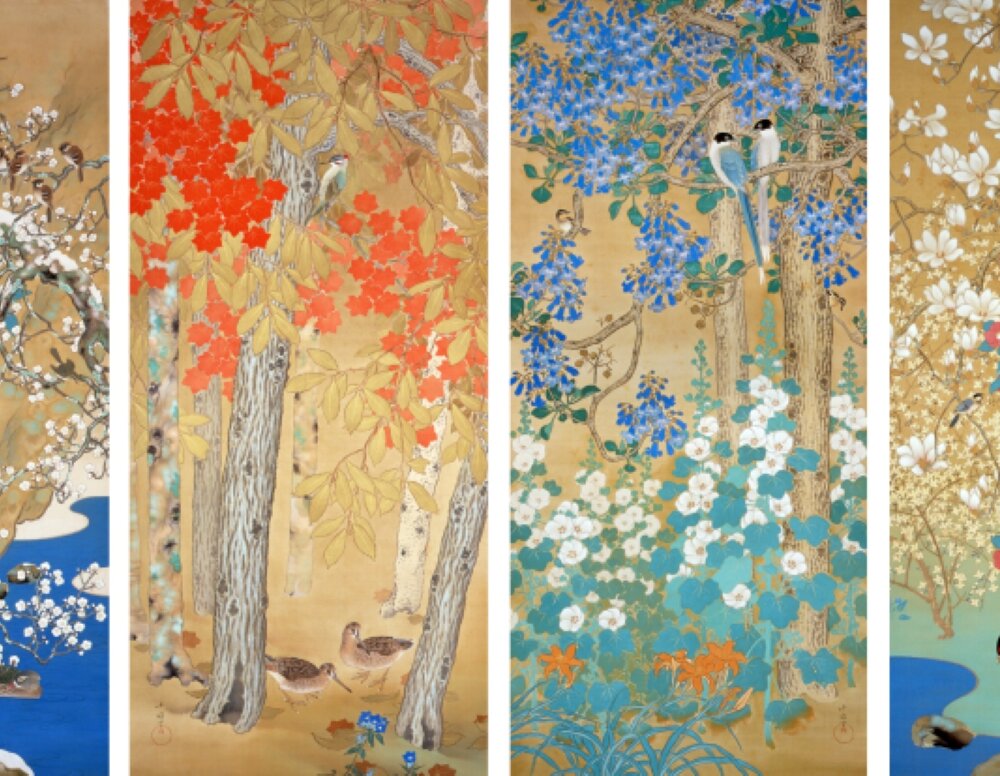 咲き誇る花の絵画に包まれる特別展「花・flower・華 2026 ―横山大観の桜・川端龍子の牡丹・速水御舟の梅―」が2月28日～5月10日、恵比寿『山種美術館』で開催