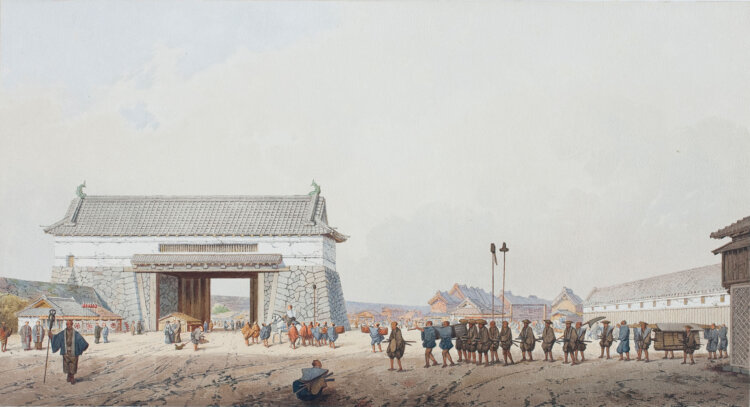 『日本・中国・シャムの風景』プロイセン東アジア調査団 1860-63年（公益財団法人東洋文庫蔵）。