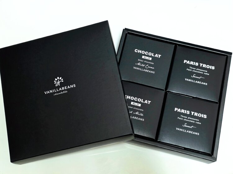 ショーコラ&パリトロ4個入り1987円。