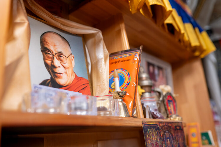 ダライ・ラマはチベット人たちの心の支え。