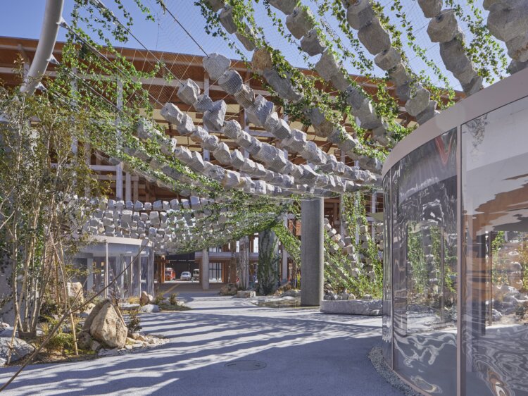 建築 石のランドスケープ（画像提供＝工藤浩平）。