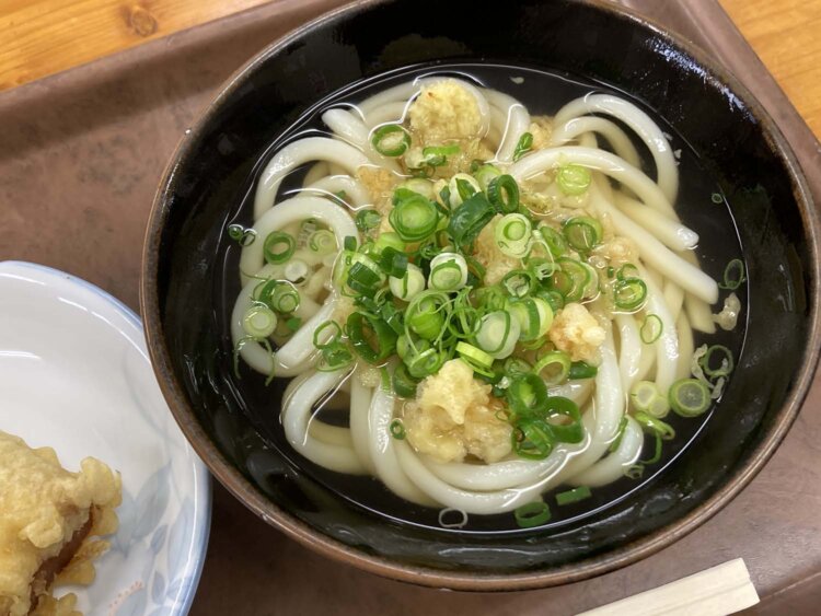 おかわりしたくなるほど美味しかった『上原屋本店』のうどん。