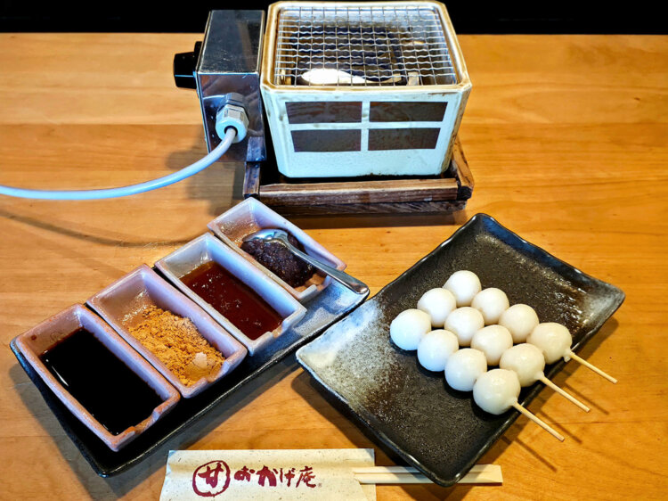 だんご三昧（3本）800円。