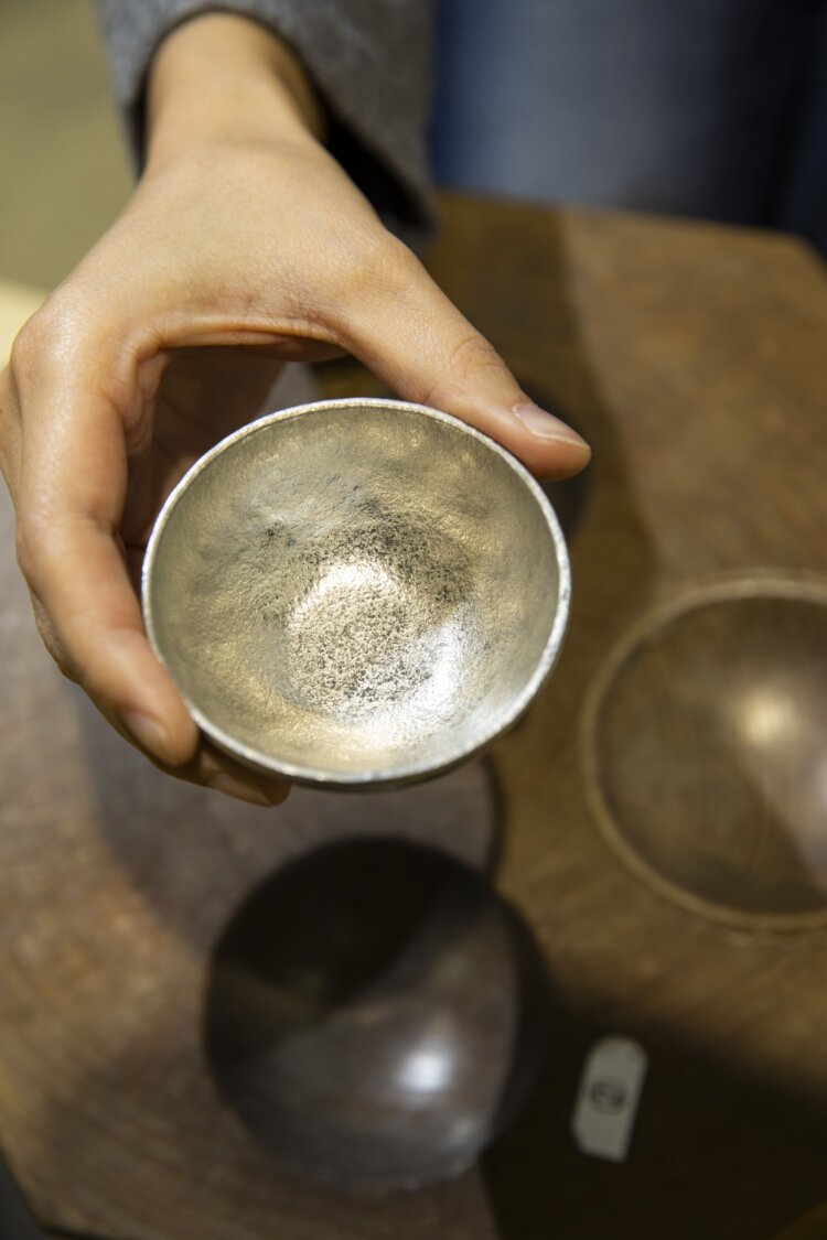 世界に一つのマイぐい呑みが完成！