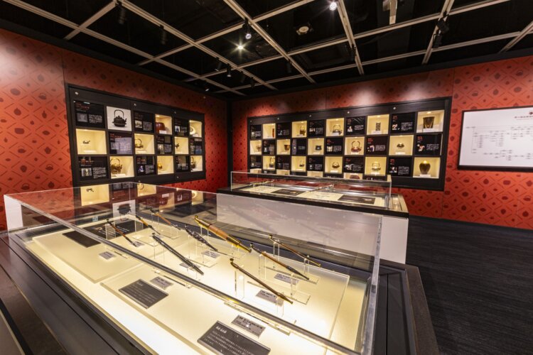 館内のコレクション。