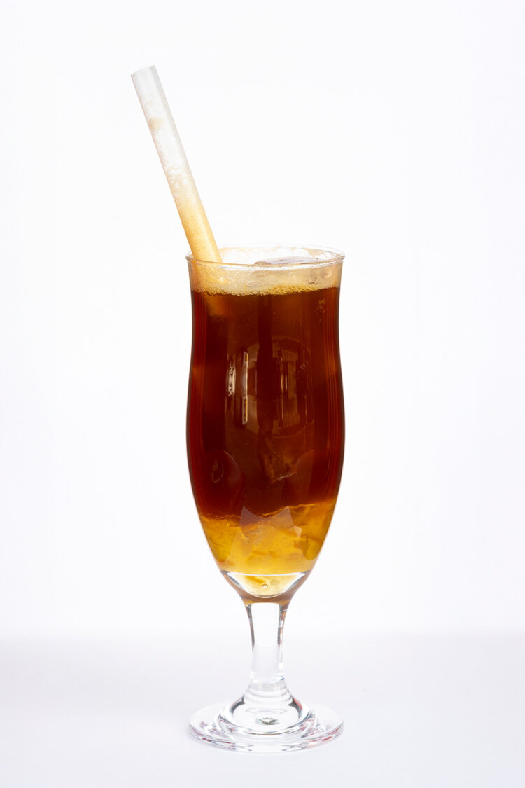 YUZUMITSUエスプレッソソーダ680円。