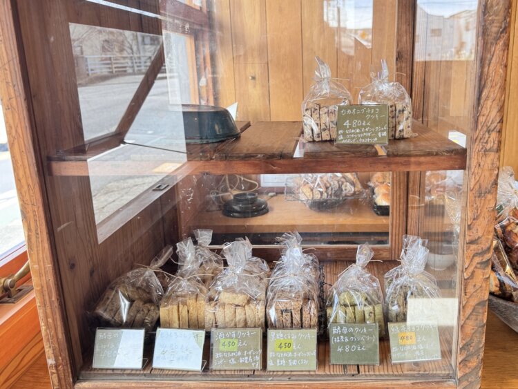 クッキー類も人気商品。