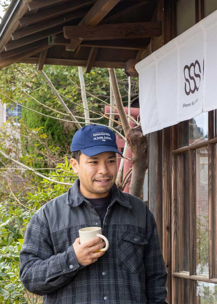 オーナーの小野岡圭太さん。企画や開発をメインに行う。