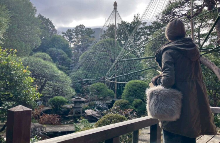 『山本亭』にて。