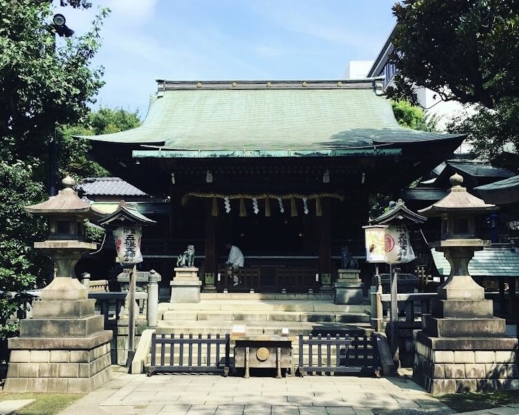 上野恩賜公園内の「五條天神社」は相殿に道真を祀る。