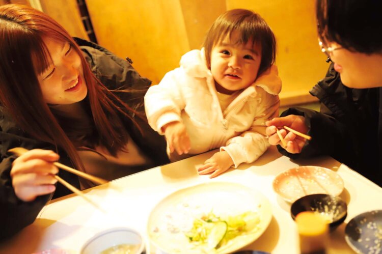 「家族連れものんべえも大切さ」と勝さん。