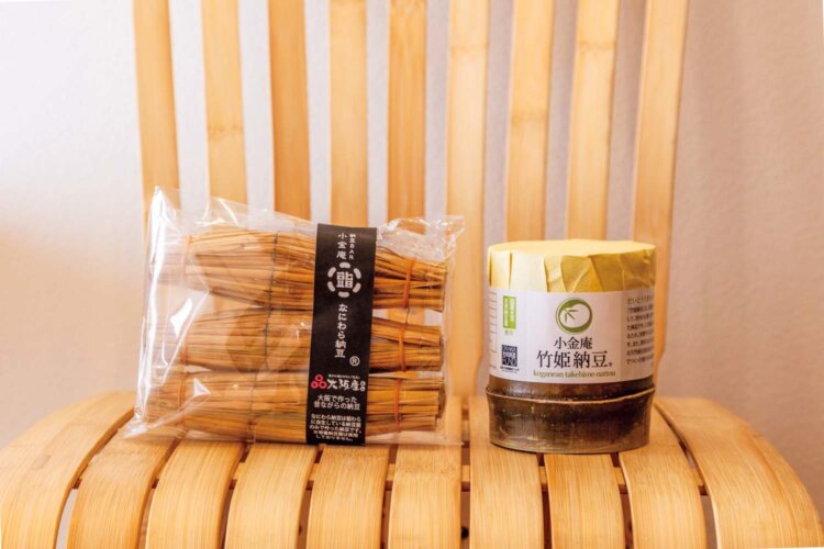 竹姫納豆648円、なにわら納豆594円。