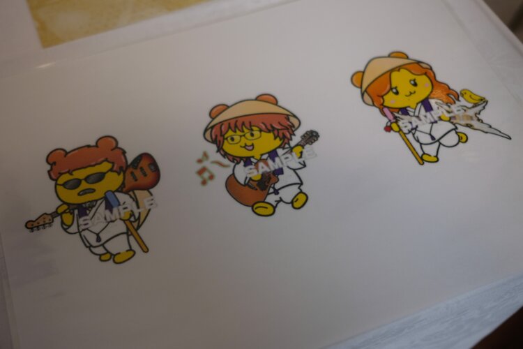 「ポテくまくん×THE ALFEEコラボイラスト」も。