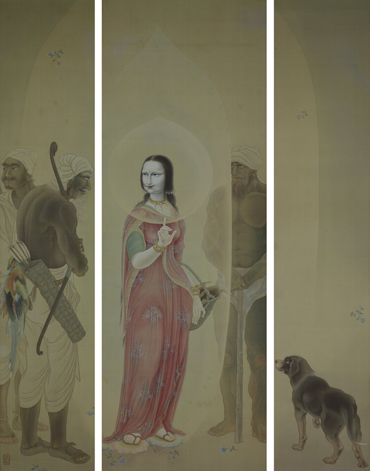 《魚籃観音》1928年 西中山 妙福寺蔵 通期展示。