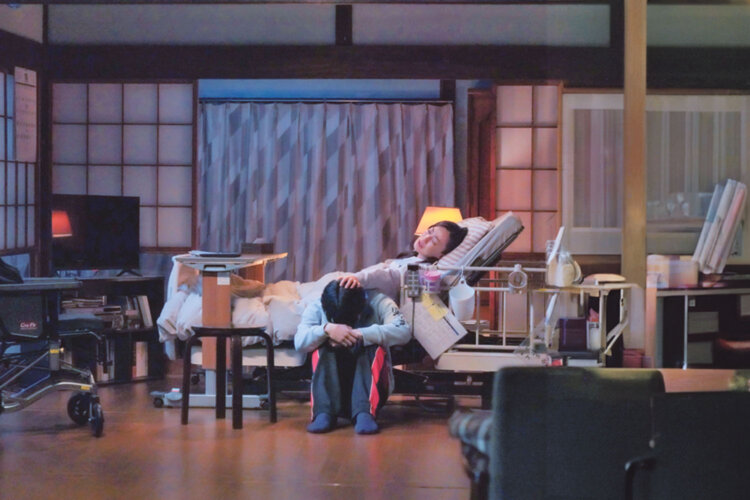 菅野さんが胸を打たれたという場面。母と息子の対話が心に染みる。（C）2026映画『90メートル』製作委員会