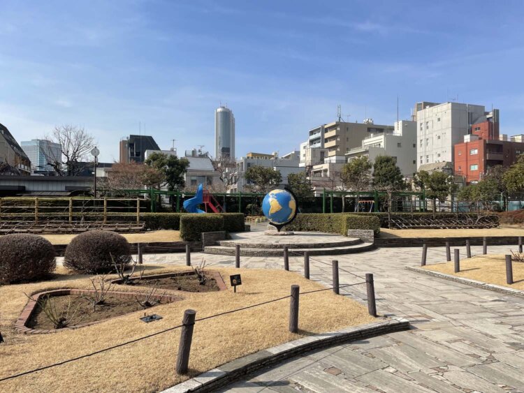 苑内のようす。