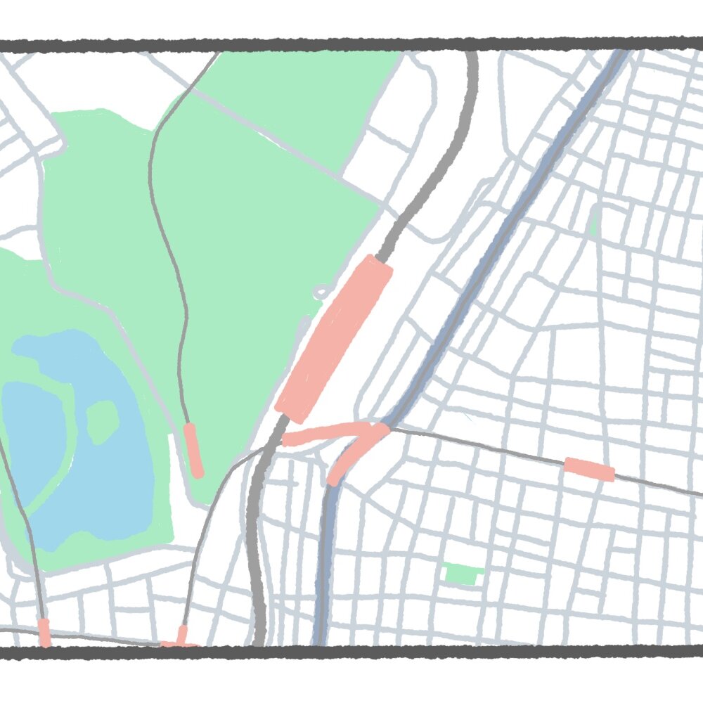【東京地図クイズ】ここは何駅？ 「お山」の存在が肝な山手線の駅