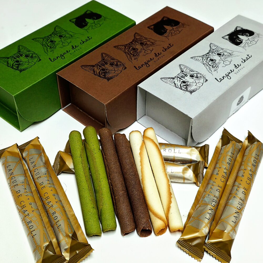 【東京駅限定】カリッとおいしい豆スイーツとラングドシャロール『fève』～黒猫スイーツ散歩 手土産編～