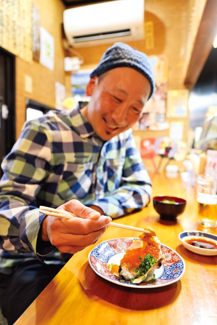 「テン」を出す日もあるって！大将の入江達也さんいわく「上野のアメ横から移転した」そう。