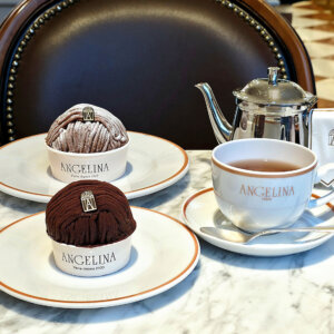 フランス・パリ発『アンジェリーナ』のモンブランを原宿ハラカドで味わう〜黒猫スイーツ散歩 原宿表参道編36〜