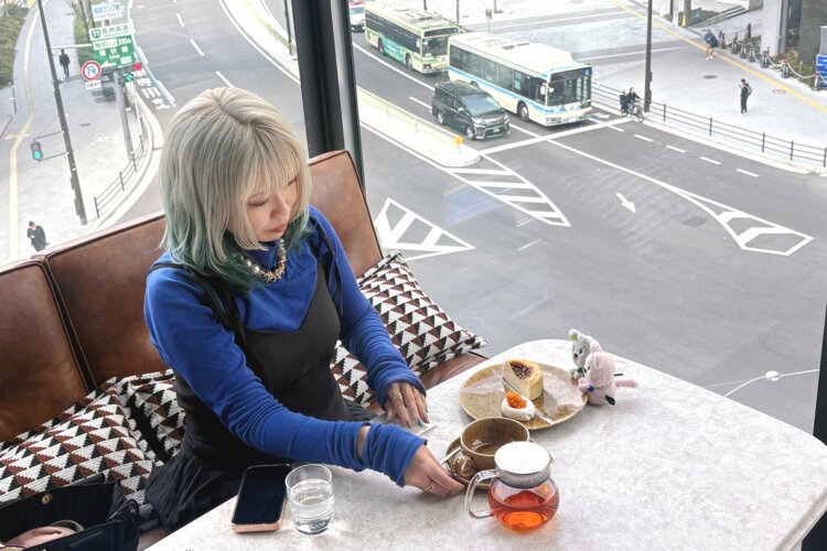 ぬいと一緒に春さんぽ