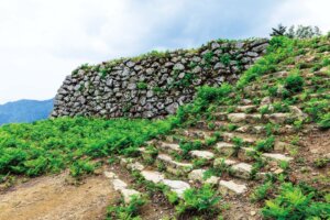 【旅の手帖】豊臣兄弟ゆかりの城 有子山城主郭石垣