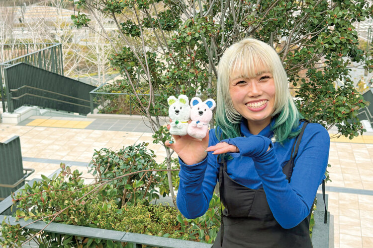 ぬいと一緒に春さんぽ