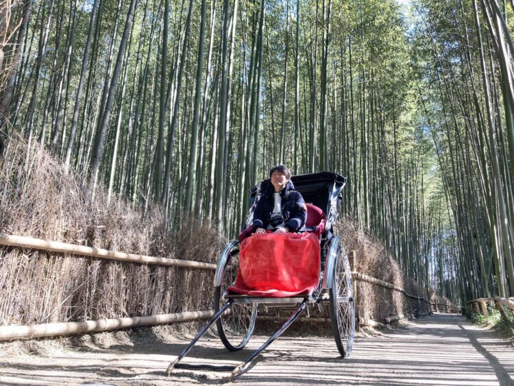 京都市・人力車えびす屋～嵐山の竹林を優雅にくぐり抜ける【いとしい乗り物／スズキナオ】