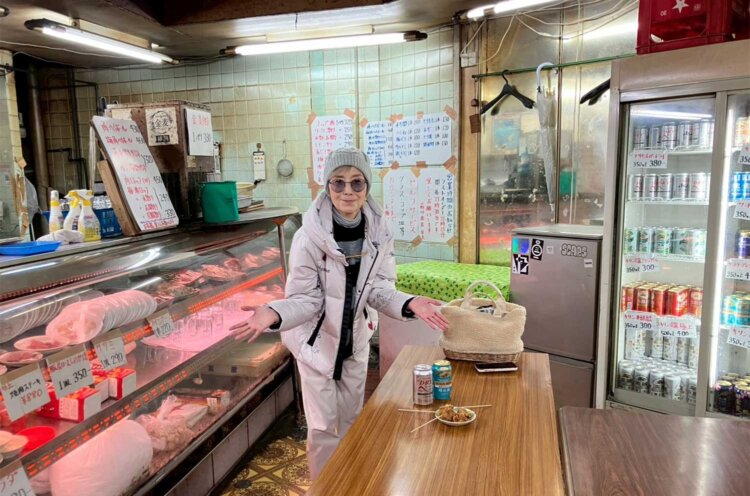 『肉のまえかわ』さん。お店が混む前に撮影。