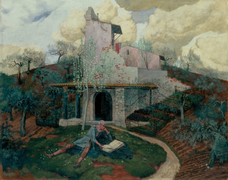 《隠者》1907年 『チューリヒ美術館』蔵。