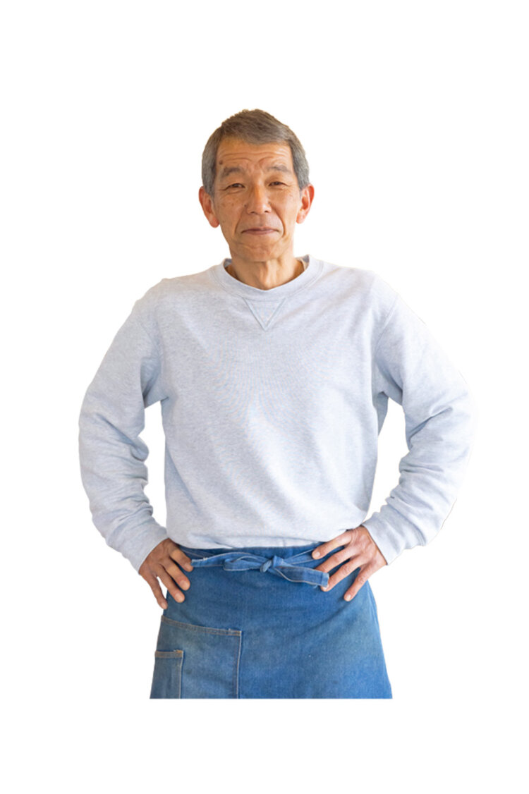 気さくな笑顔が素敵な犬若食堂の辻徳昭さん。
