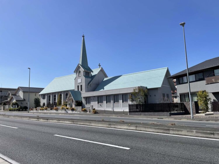 「日本キリスト教団武蔵豊岡教会」。