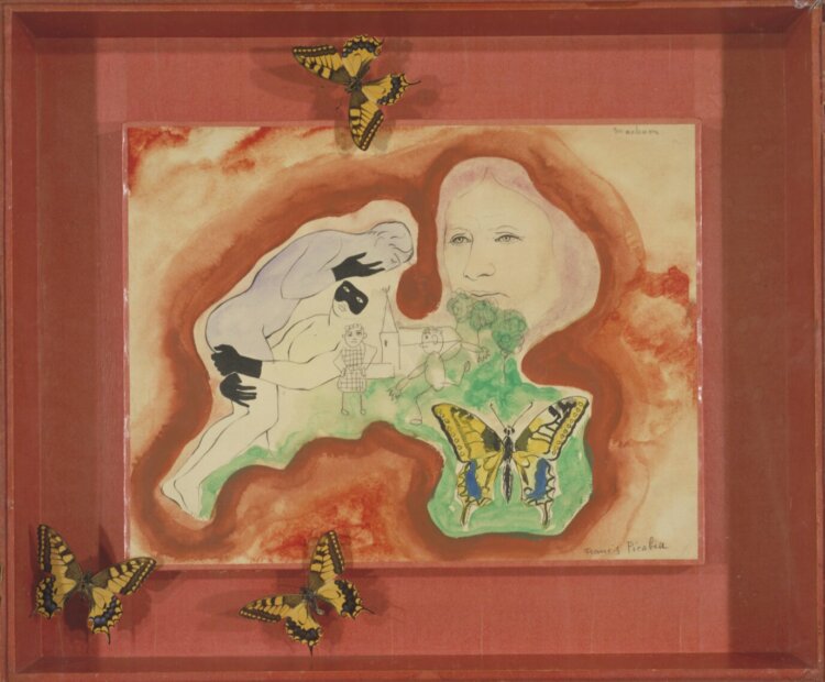 フランシス・ピカビア 《黄あげは》1926年 『大阪中之島美術館』蔵。